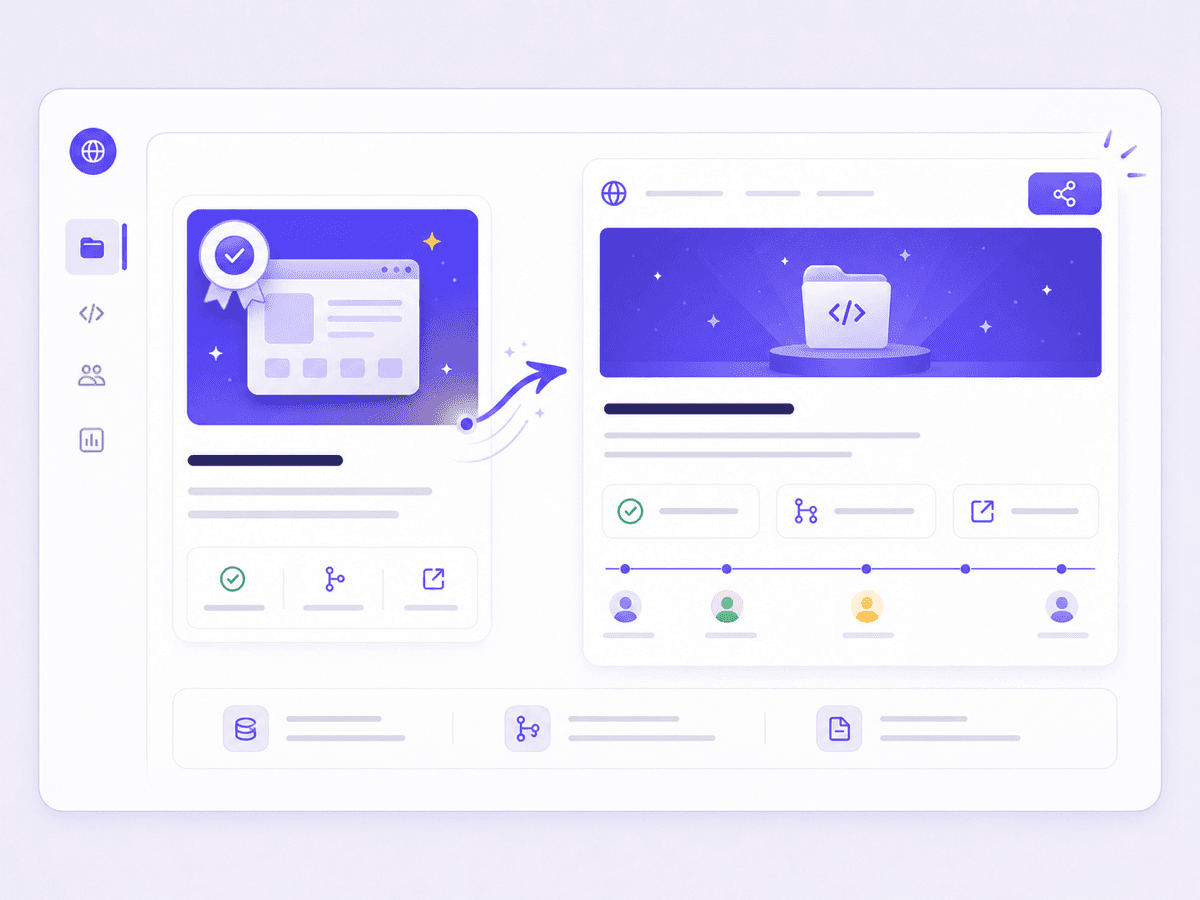 Completed team project becoming a polished public portfolio entry